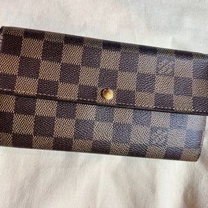 Louis Vuitton Wallet Damier Ebene